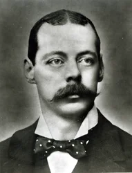 Portret van Randolph Churchill